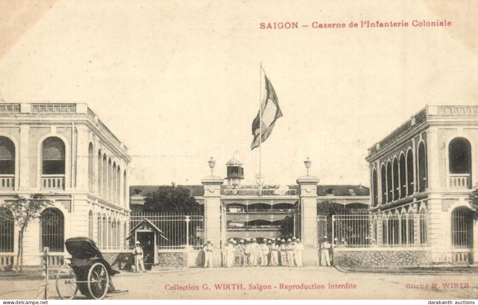 ** T1 Saigon, Ho Chi Minh City; Caserne De L'Infanterie Coloniale / Military Barracks Of The Colonial Infantry - Sin Clasificación
