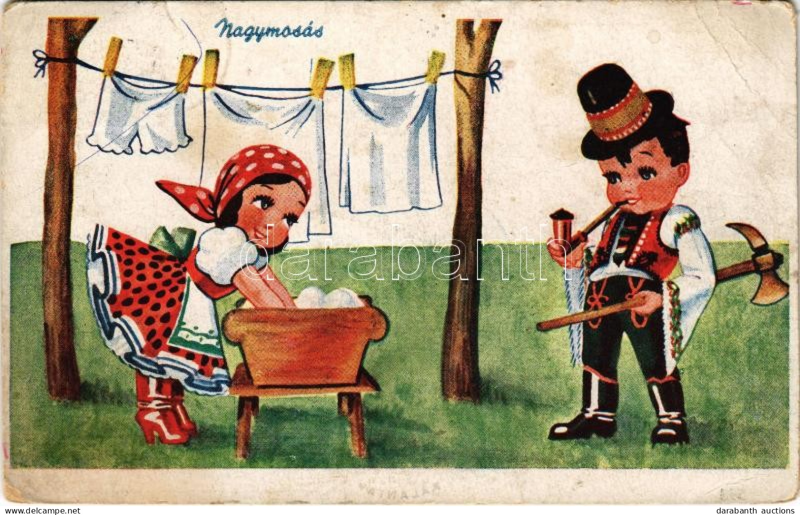 T3 Nagymosás / Hungarian Folklore, Laundry (EB) - Non Classificati
