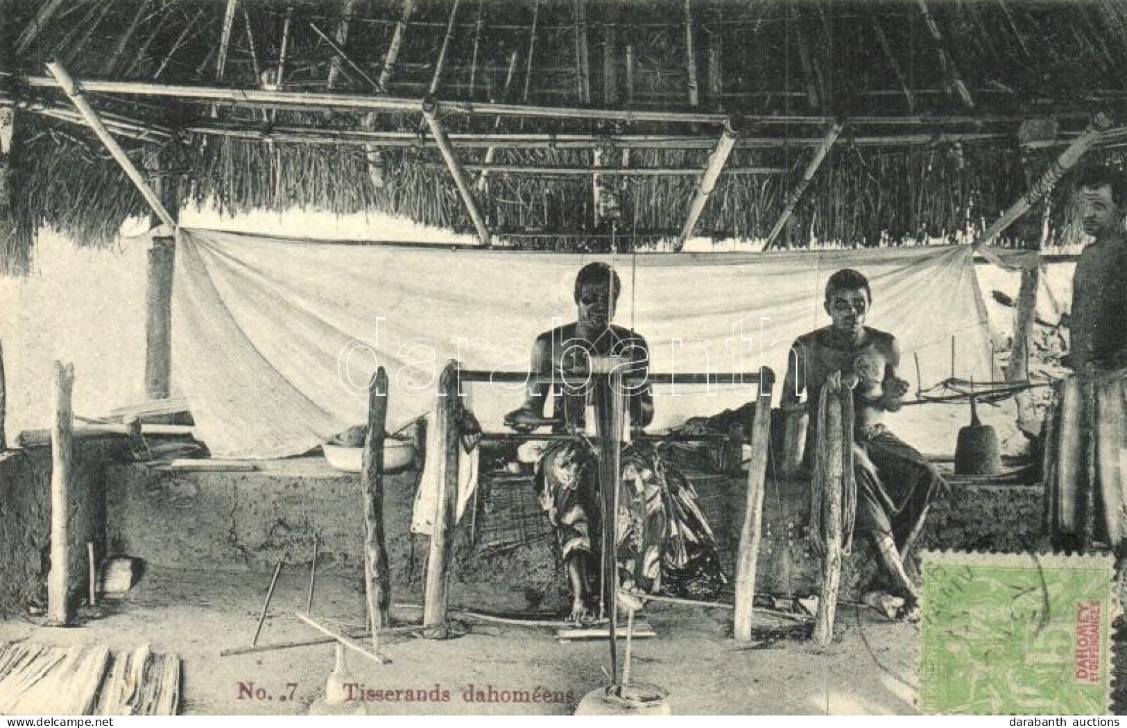 * T1/T2 Tisserands Dahoméens / African Folklore From Dahomey (Benin), Weavers - Ohne Zuordnung