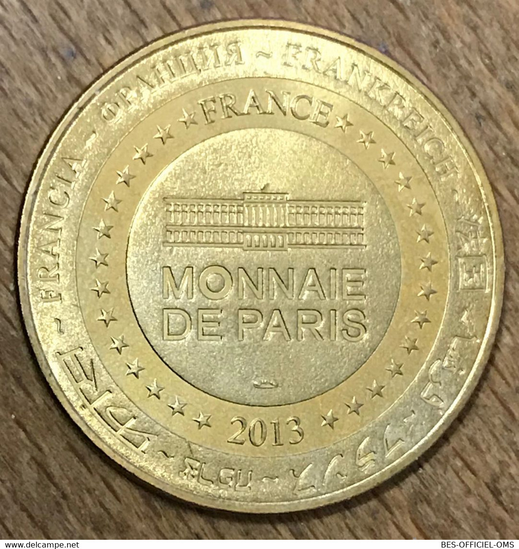 75006 PARIS ÉGLISE SAINT GERMAIN DES PRÉS MDP 2013 MÉDAILLE MONNAIE DE PARIS JETON TOURISTIQUE MEDALS COINS TOKENS - 2013