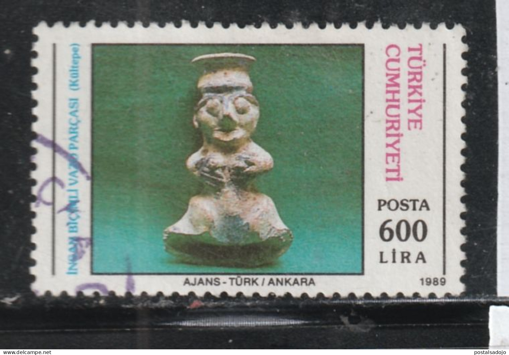 TURQUIE  963 // YVERT 2597 // 1989 - Used Stamps