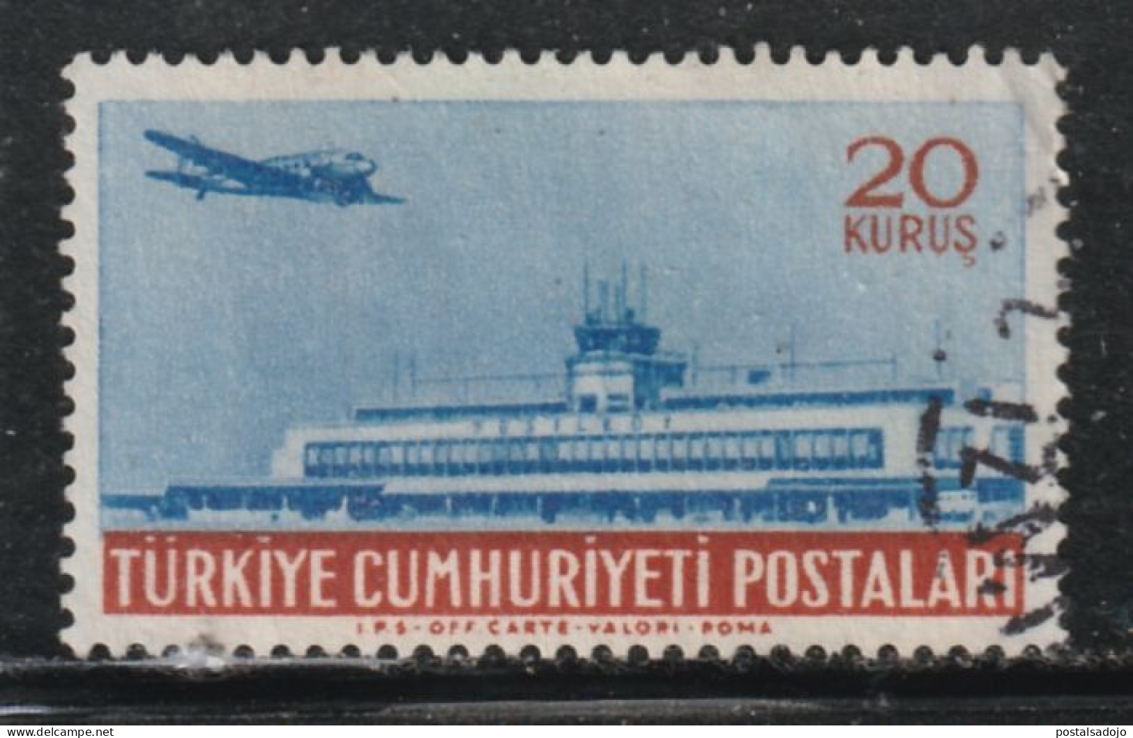 TURQUIE  964 // YVERT 29 (AÉRIEN) // 1954 - Poste Aérienne