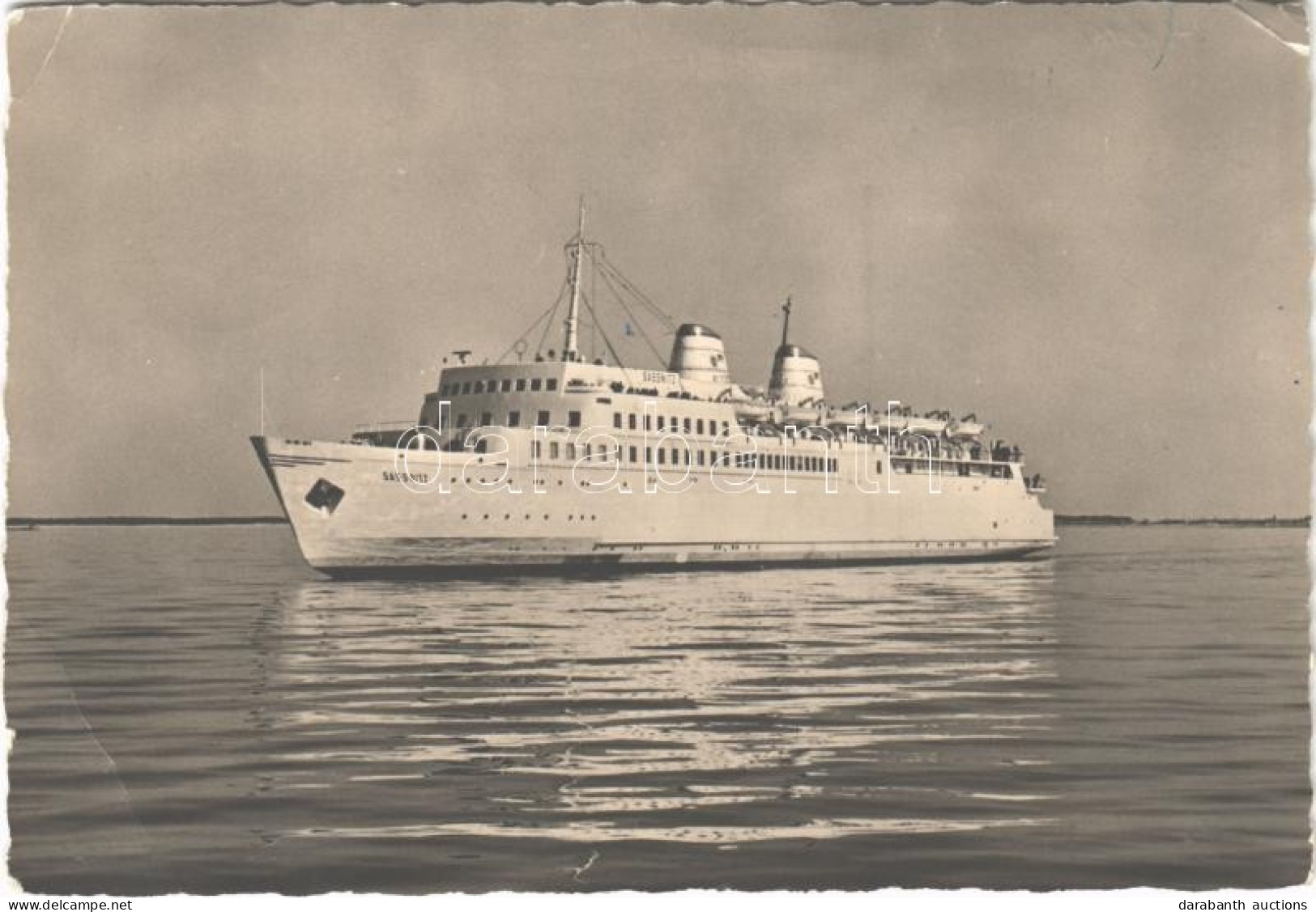 * T3 Fährschiff "Sassnitz" / German Passenger Ship, Modern Postcard (EB) - Ohne Zuordnung