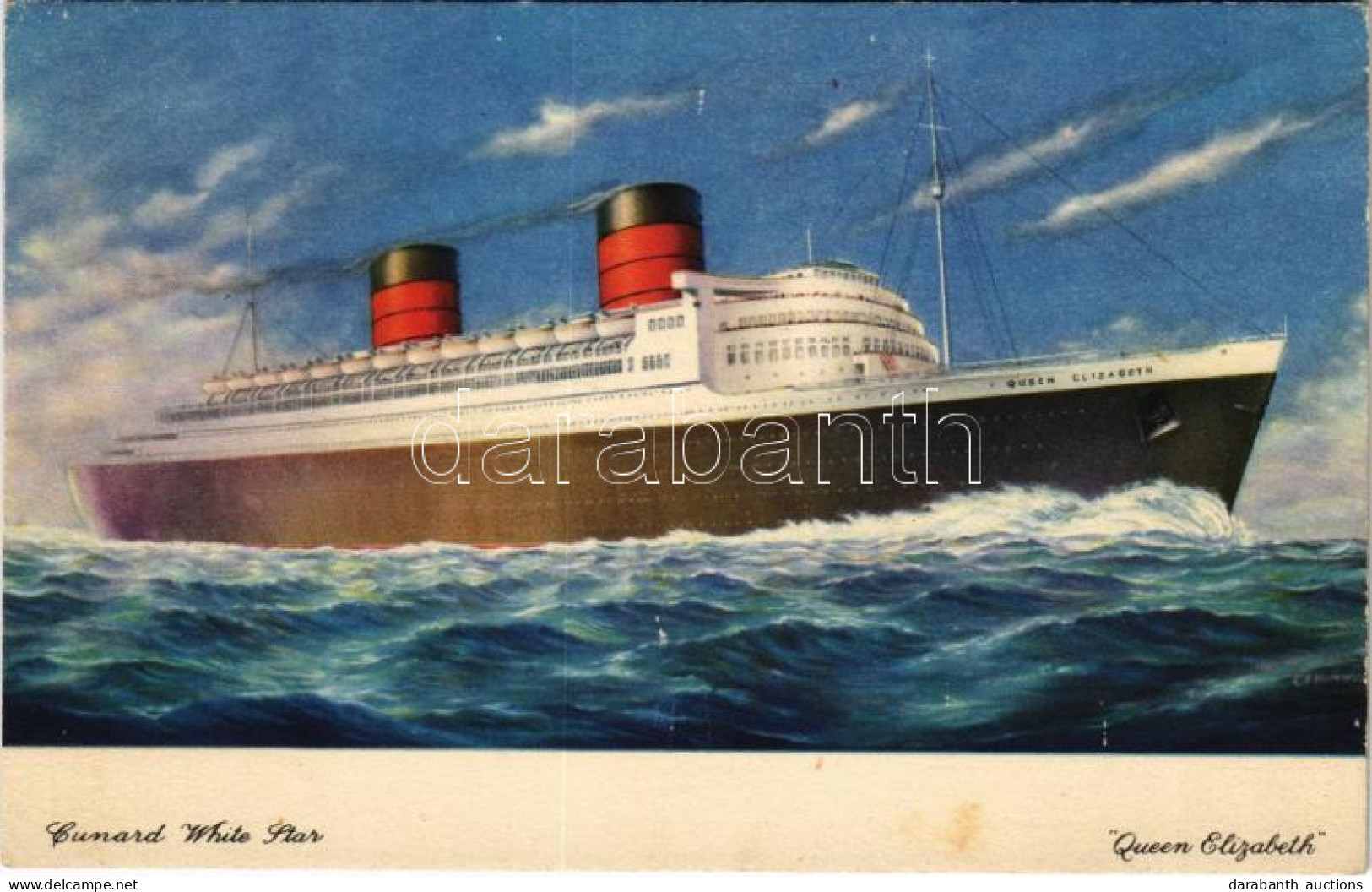 ** T2/T3 RMS Queen Elizabeth, Cunard White Star Ocean Liner (EK) - Non Classés