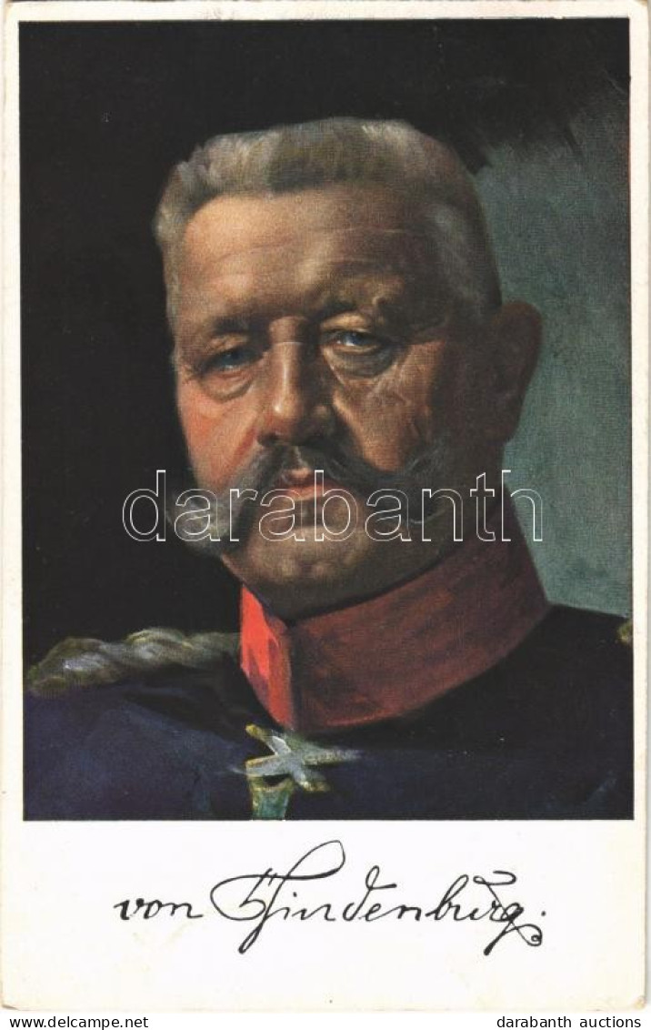 T2/T3 1915 General-Feldmarschall V. Hindenburg / WWI German Military - Unclassified