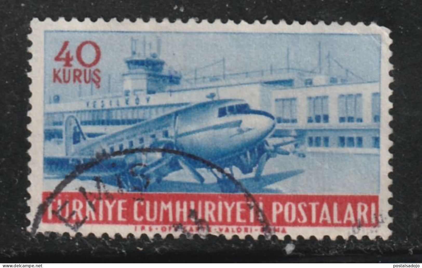 TURQUIE  965 // YVERT 31 (AÉRIEN) // 1954 - Poste Aérienne