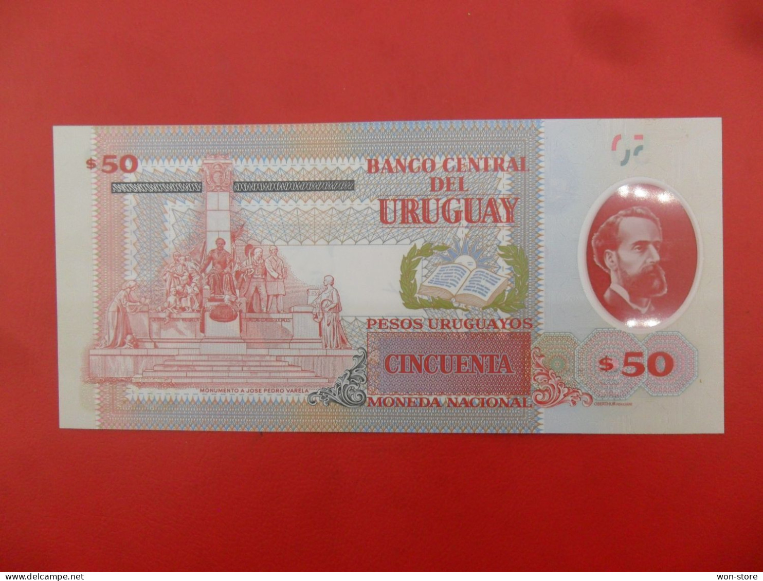 7680 - Uruguay 50 Pesos Uruguayos 2020 - Uruguay