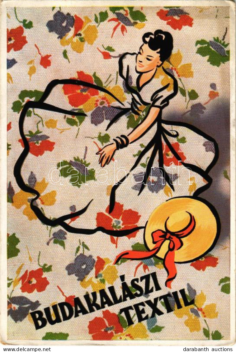 ** T2/T3 Budakalászi Textil Reklám. Kanitz C. és Fia / Hungarian Textile Advertisement (EK) - Non Classificati