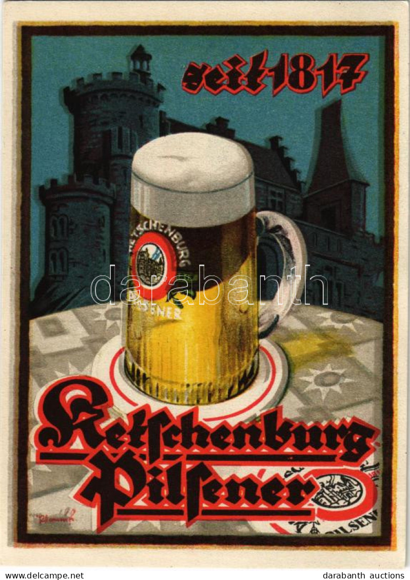 ** T2/T3 Ketschenburg Pilsener Zeit 1817 (Brauerei) / German Brewery's Advertisement - Non Classés