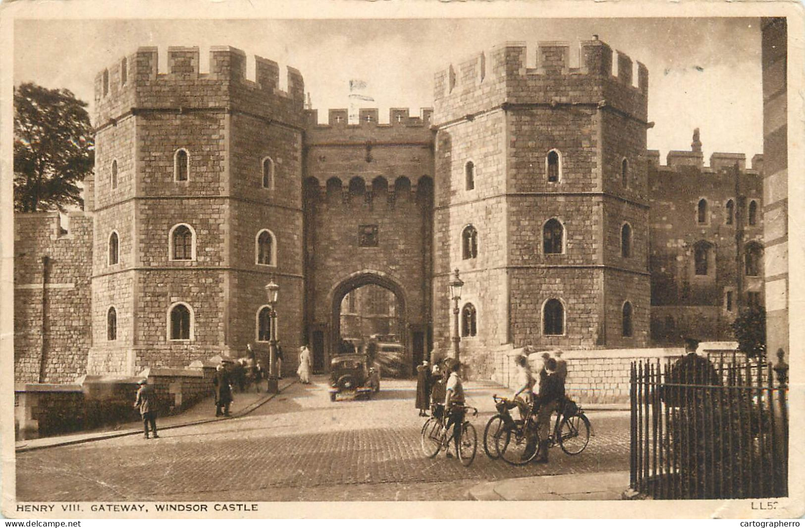 United Kingdom England Windsor Castle Henry VIII Gateway - Windsor Castle