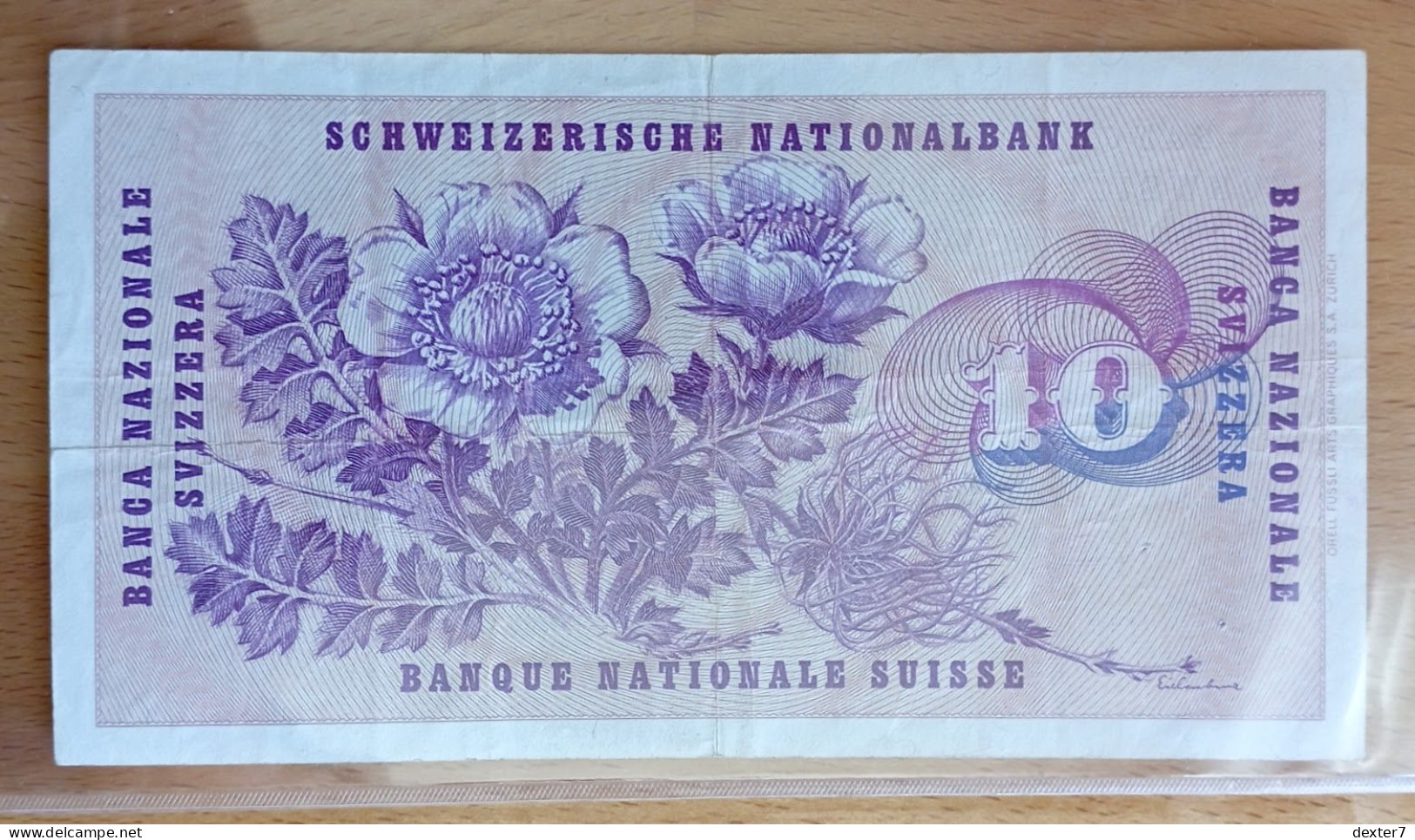 Switzerland 10 Francs 1972 (1955-1977) VF+ - Suisse