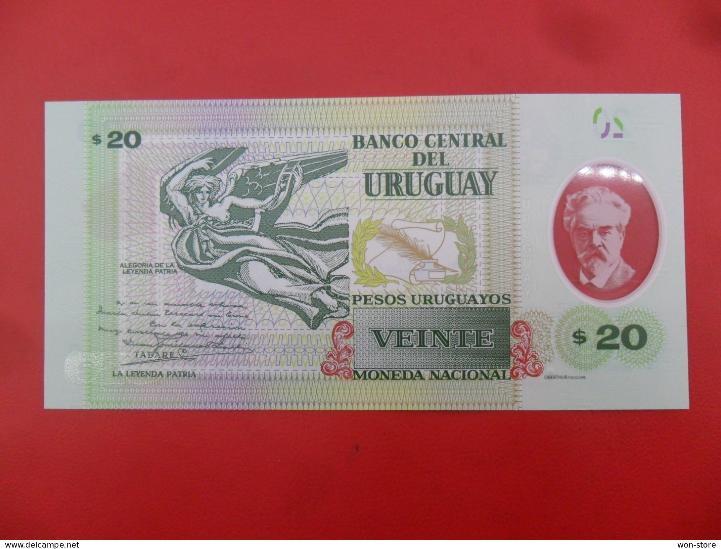 7662 - Uruguay  20 Pesos Uruguayos 2020 - Uruguay