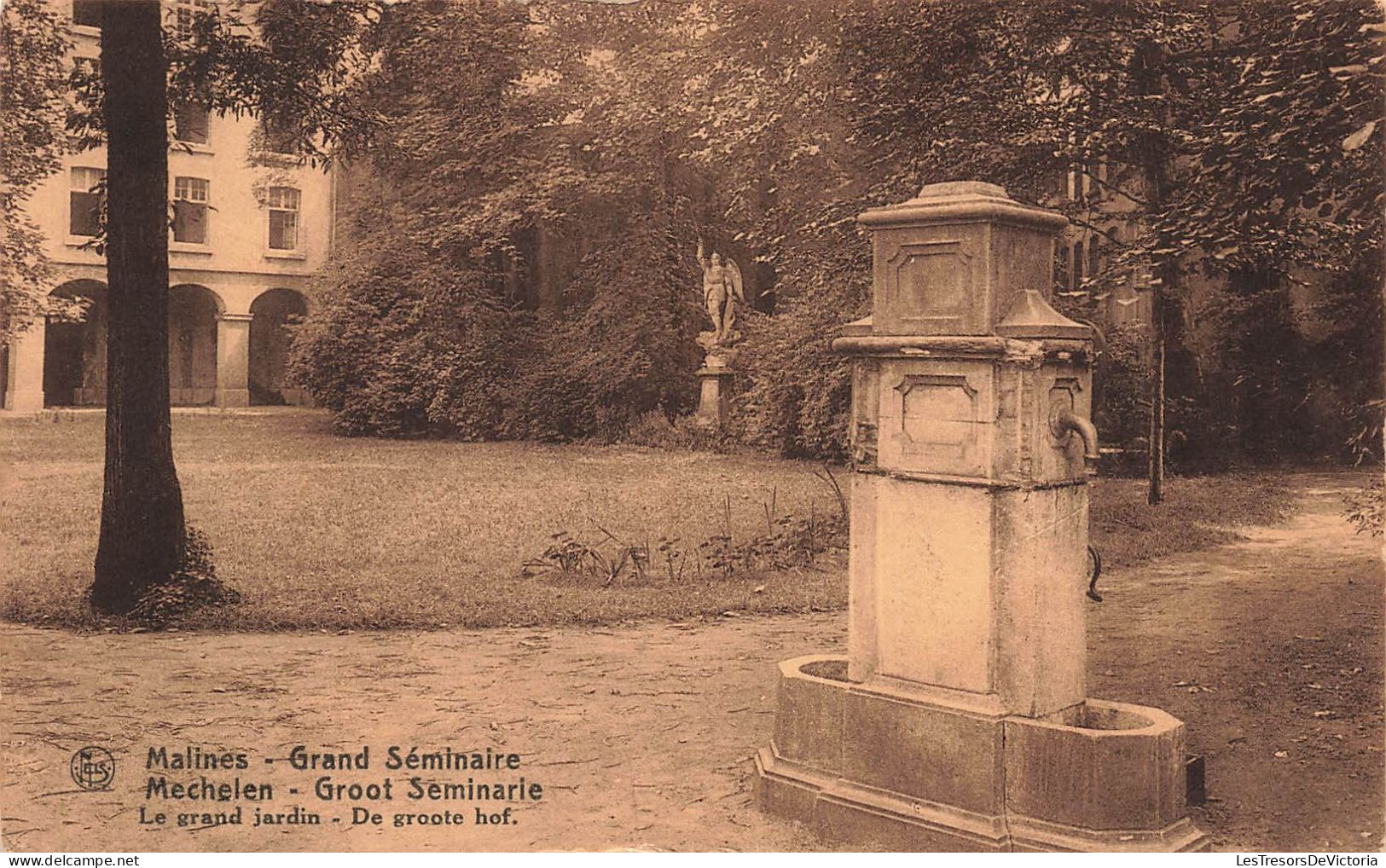 BELGIQUE - Malines - Grand Séminaire - Le Grand Jardin - Carte Postale Ancienne - Mechelen