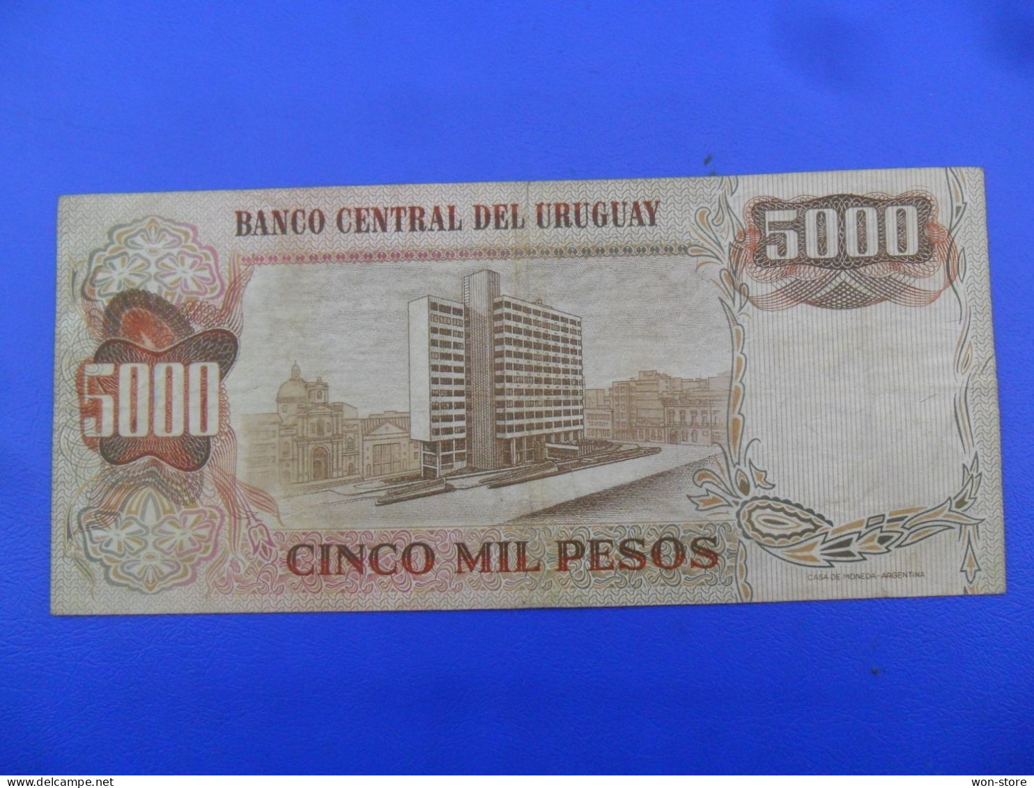 7669 - Uruguay 5 Nuevos Pesos 1975 - Uruguay