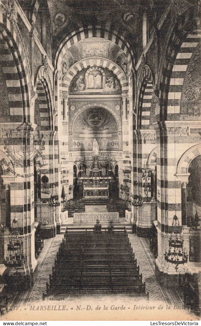 FRANCE - Marseille - Notre-Dame De La Garde - Intérieur De La Basilique - Carte Postal Ancienne - Monuments