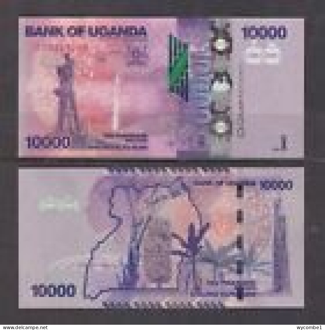 UGANDA - 2021 10000 Shillings UNC - Ouganda