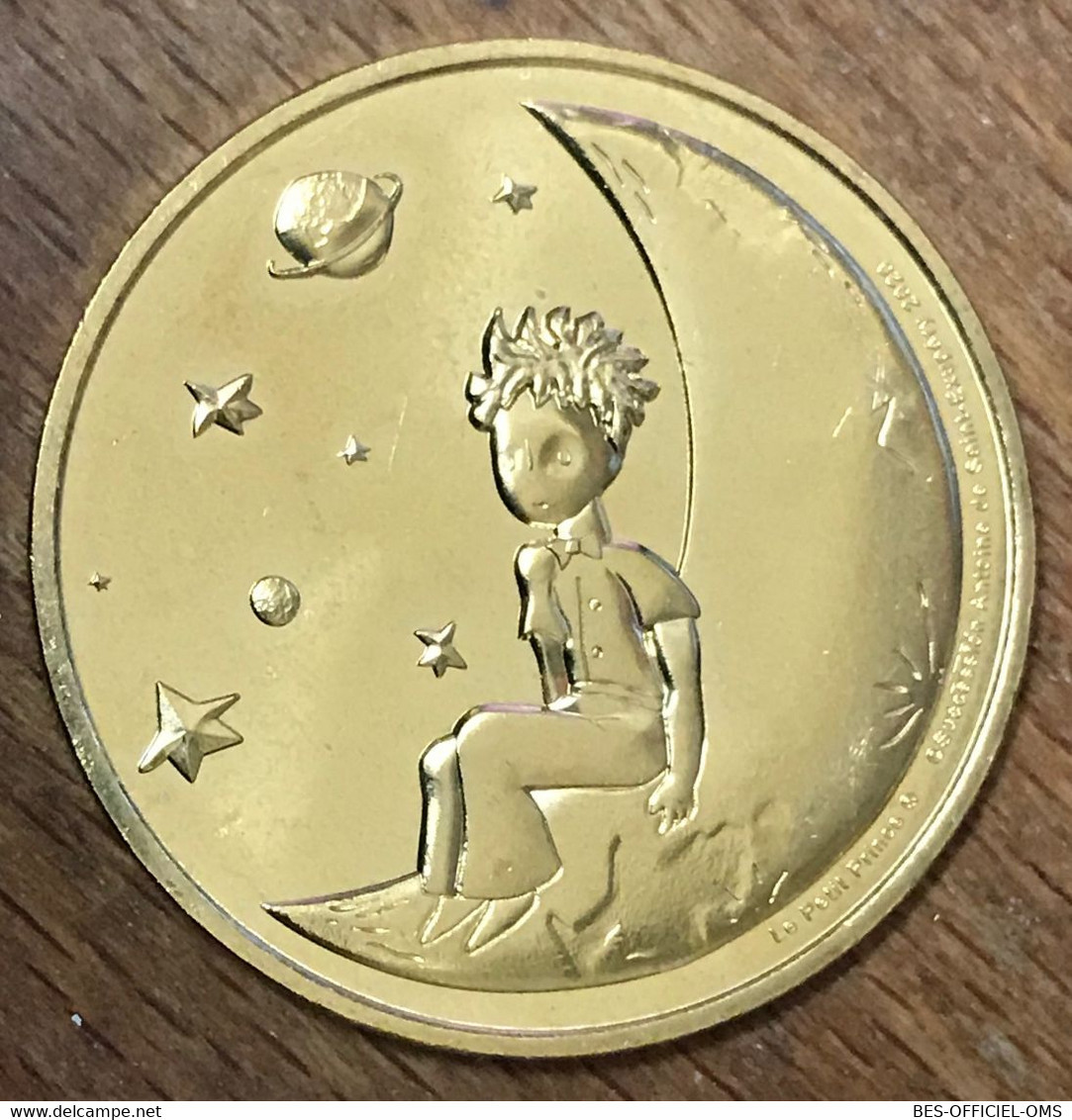 75006 PARIS PETIT PRINCE STORE LA LUNE MDP 2019 MÉDAILLE SOUVENIR MONNAIE DE PARIS JETON TOURISTIQUE MEDALS COINS TOKENS - 2019