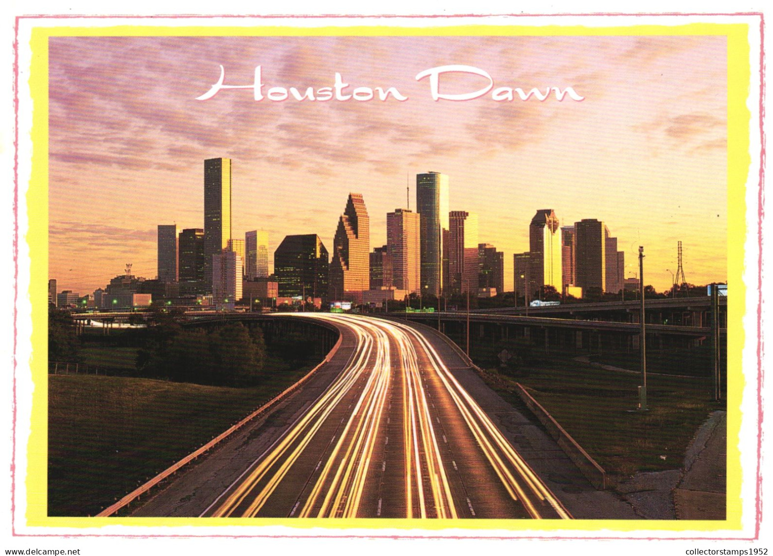 UNITED STATES,TEXAS, HOUSTON DAWN, PANORAMA, SKYLINE, SUNRISE - Houston