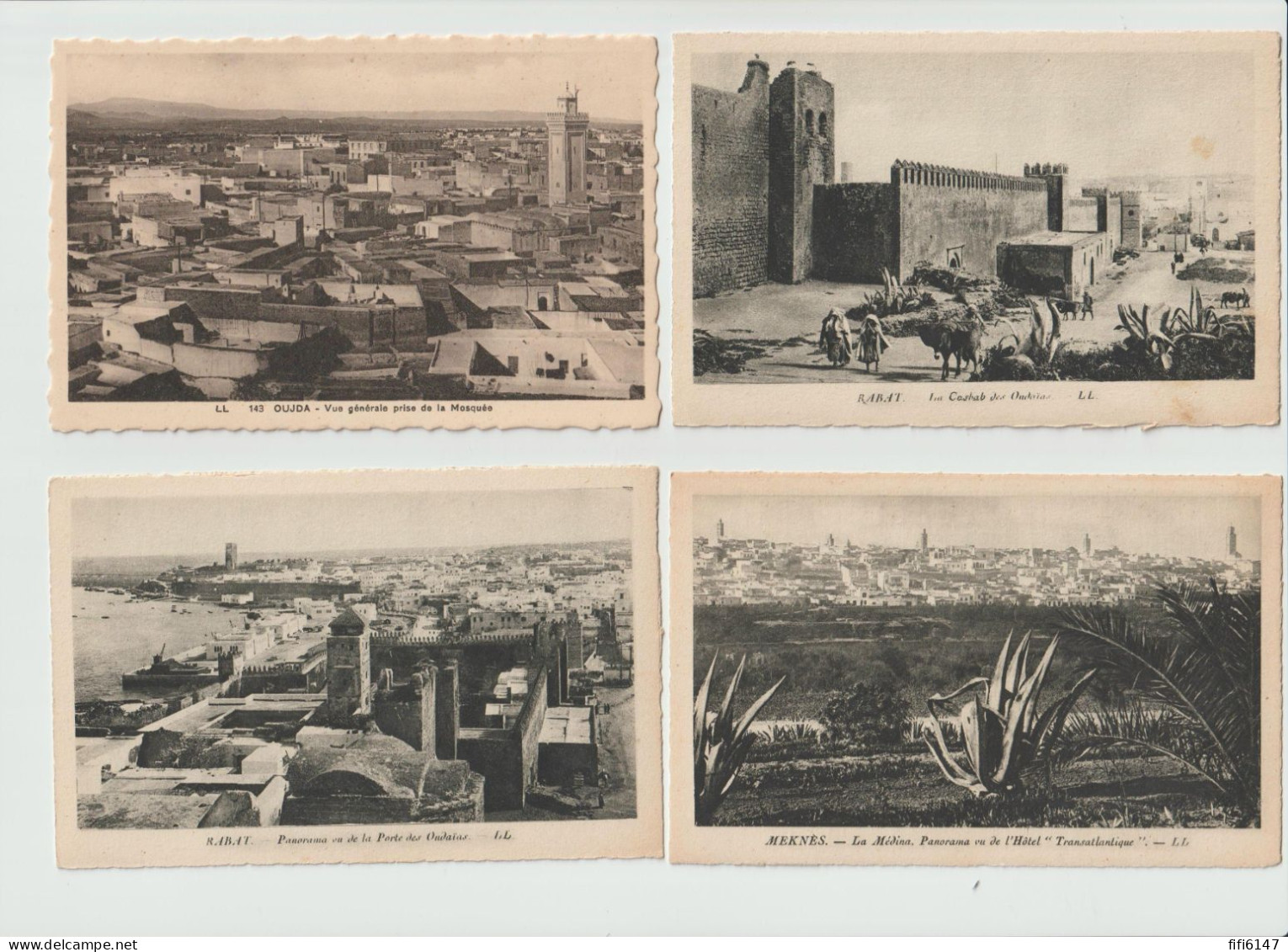 MAROC --Lot De 24 Cartes Postales -- Collection éditée Pour Les Hôtels Transatlantiques --Non Circulées - Collections & Lots