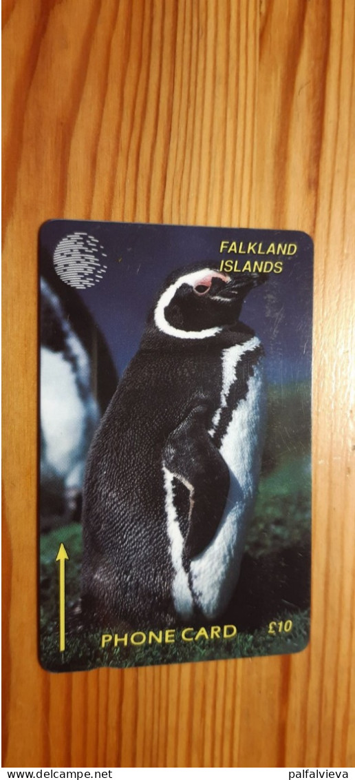 Phonecard Falkland Islands 1CWFB - Penguin - Falkland