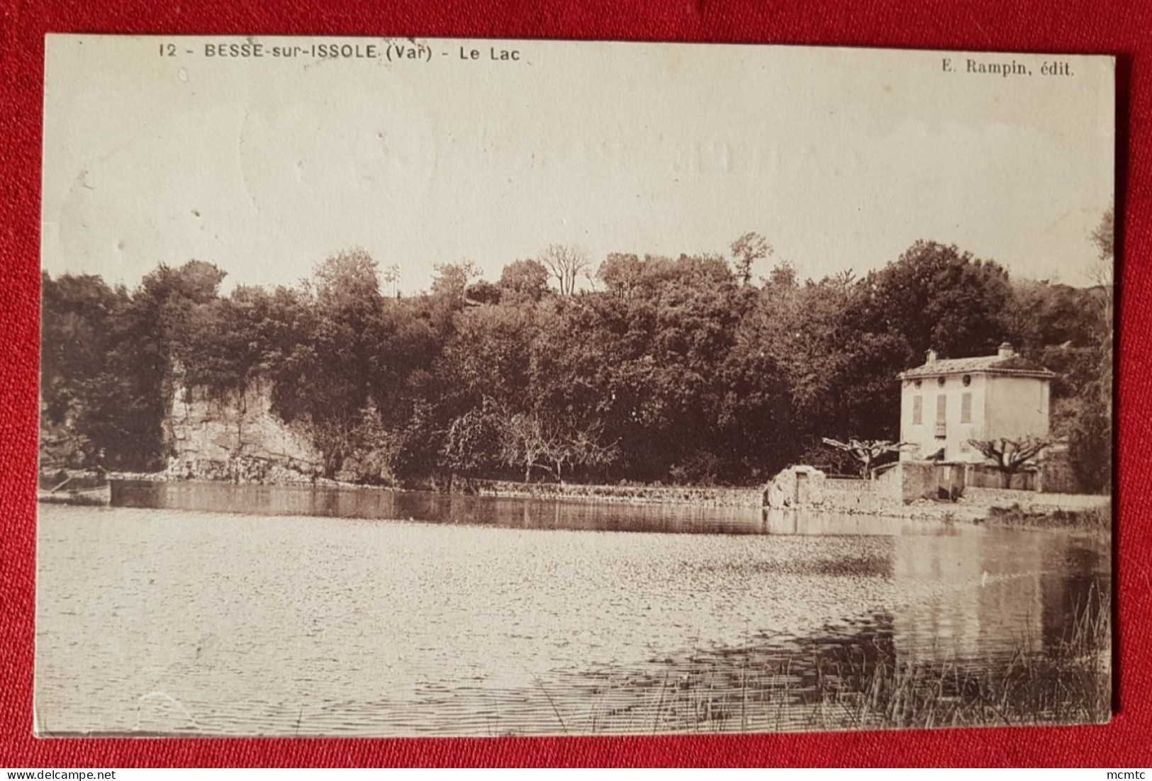 CPA Rétrécit -  Besse-sur-Issole  -(Var) -  Le Lac - Besse-sur-Issole