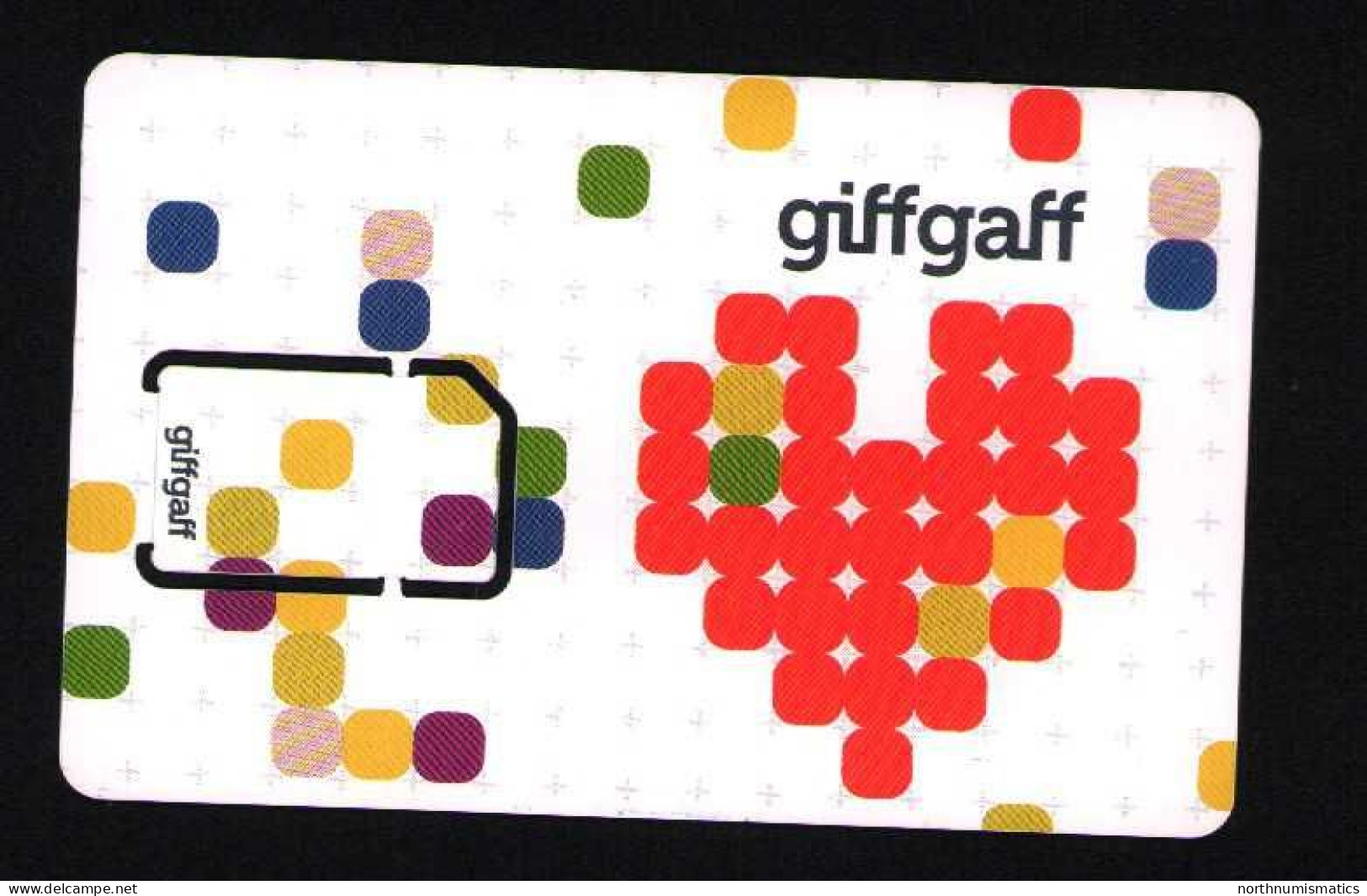 Giffgaff Original Chip Gsm Sim Card - Lots - Collections