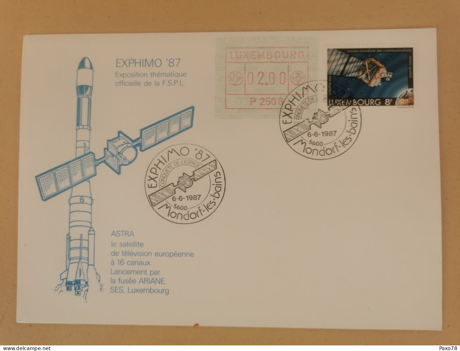 FDC, Exphimo 1987 - FDC