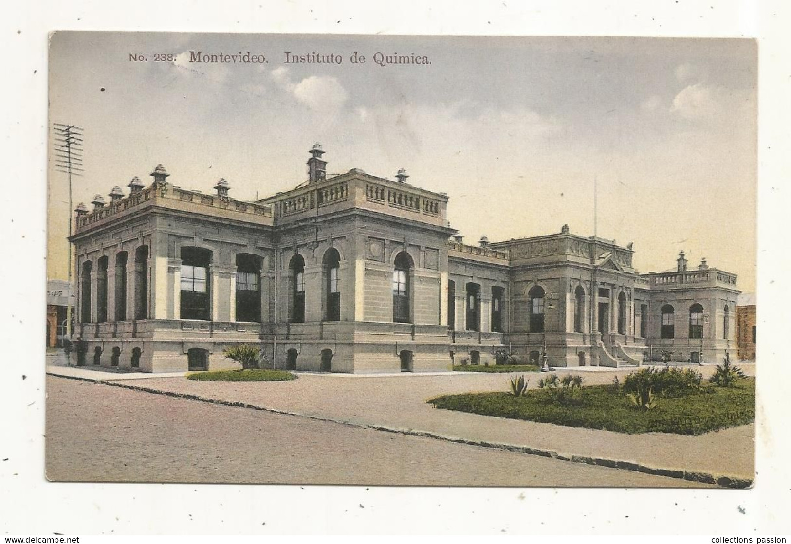 Cp, URUGUAY, MONTEVIDEO, Instituto De Quimica, Vierge, Ed. A. Carluccio - Uruguay