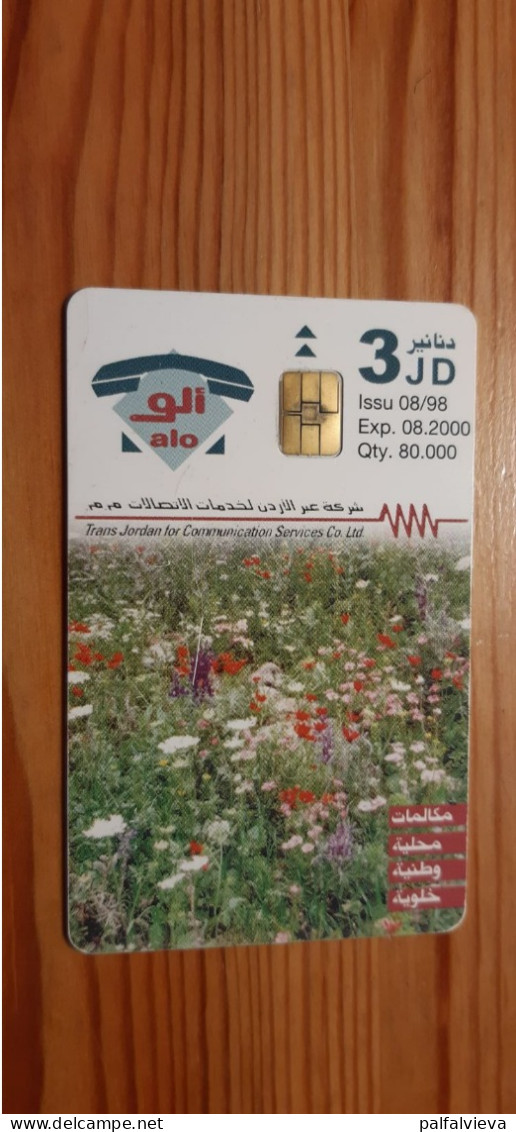 Phonecard Jordan - Nature In Jordan - Giordania