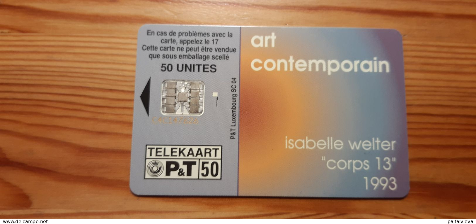 Phonecard Luxembourg - Art, Painting - Luxembourg