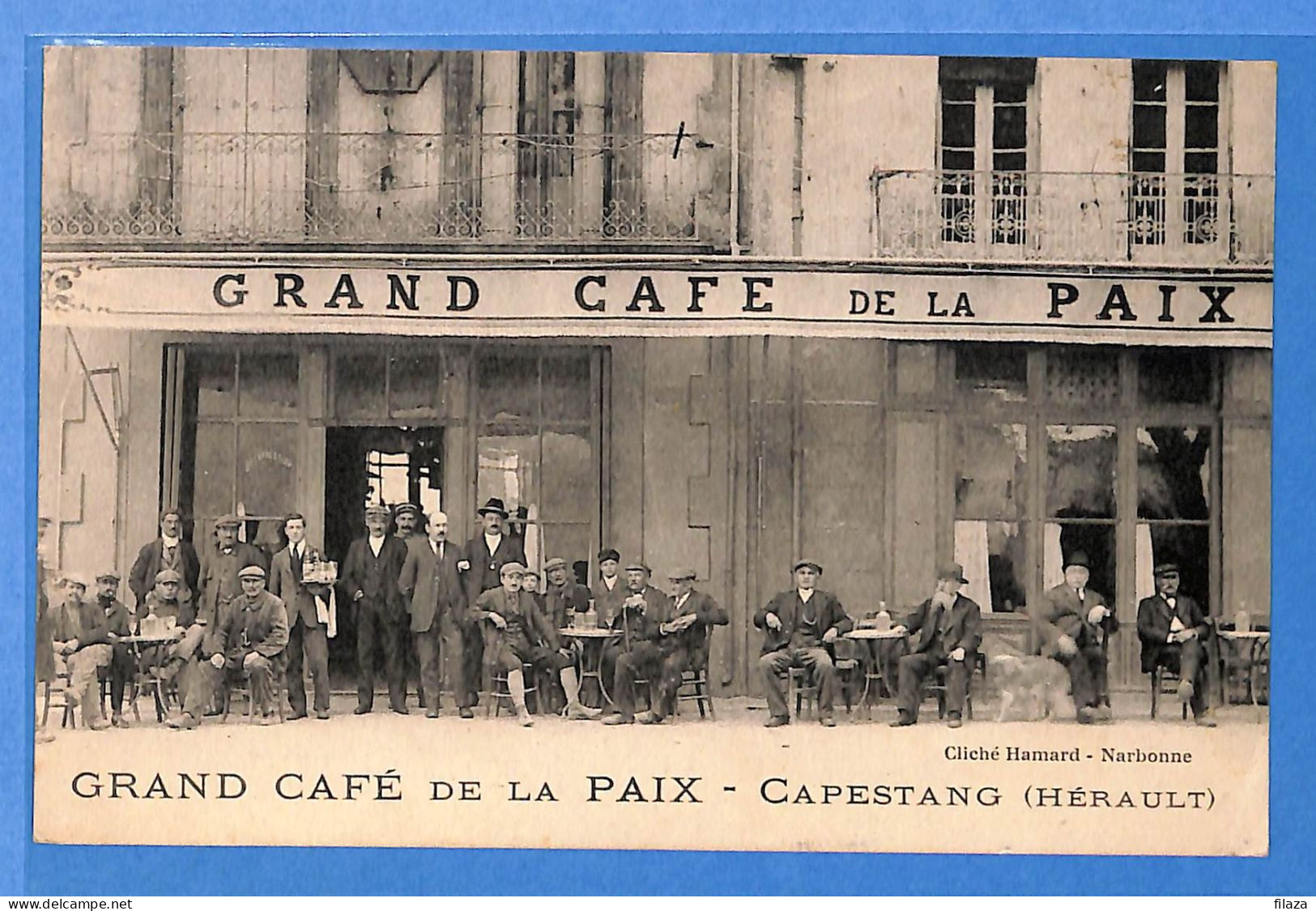 34 - Hérault - Capestang - Grand Cafe De La Paix (N14059) - Capestang