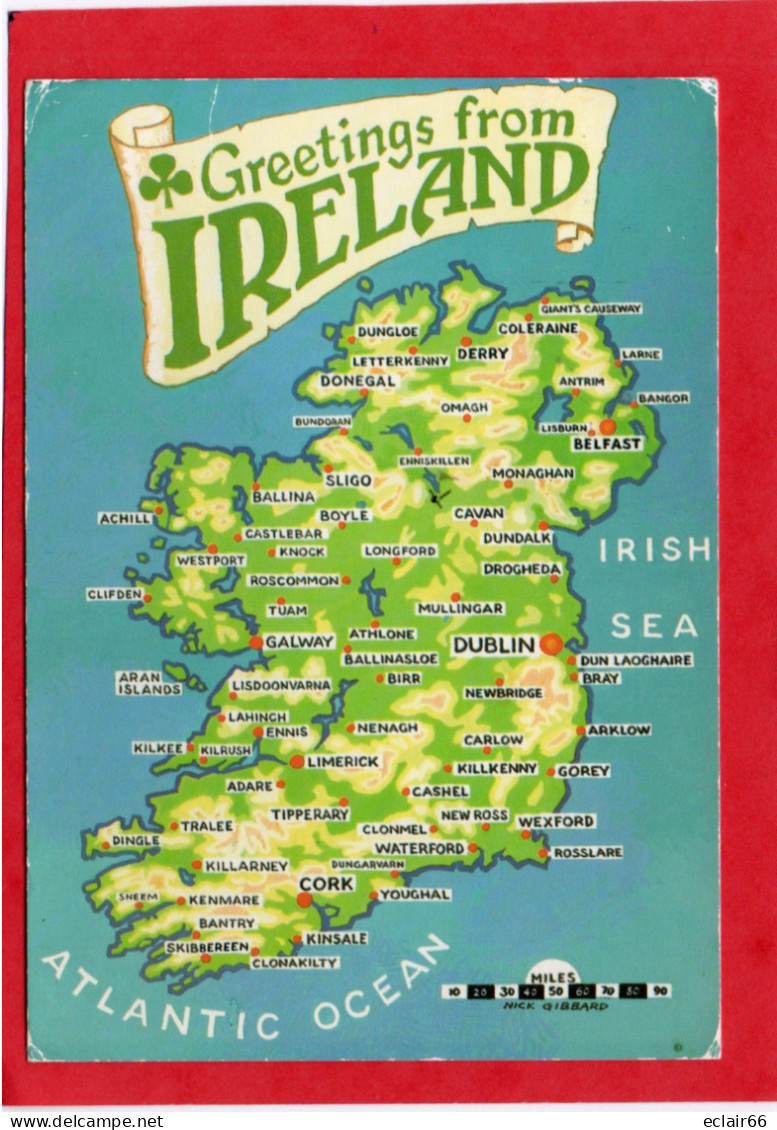 Ireland -  Ireland - GREETINGS FROM   CPM Année 1994 - Autres & Non Classés