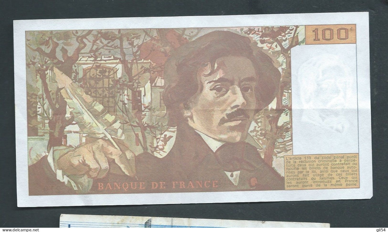 FRANCE Billet De 100 Francs "Delacroix" De 1993 Aucun Trou D’épingle - 618655 K.219-  Laura 11804 - 100 F 1978-1995 ''Delacroix''