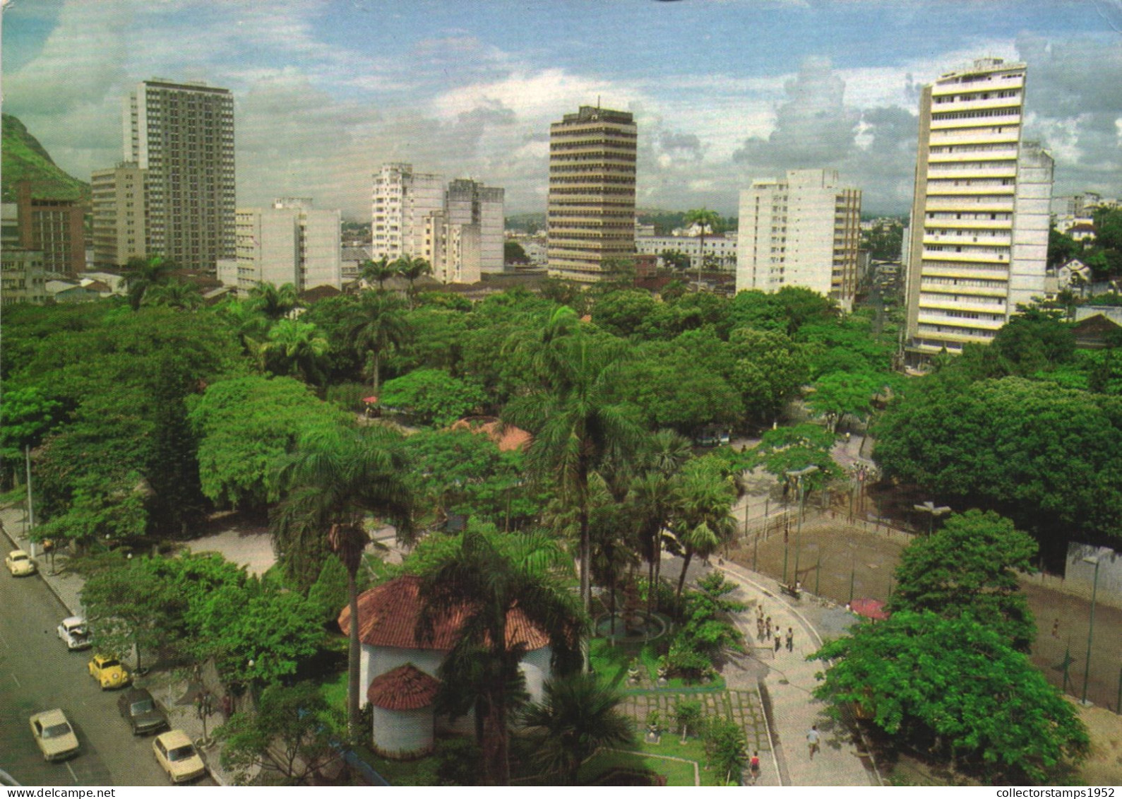 BRAZIL, VITORIA, MOSCOSO PARK, BUILDINGS, PANORAMA - Vitória