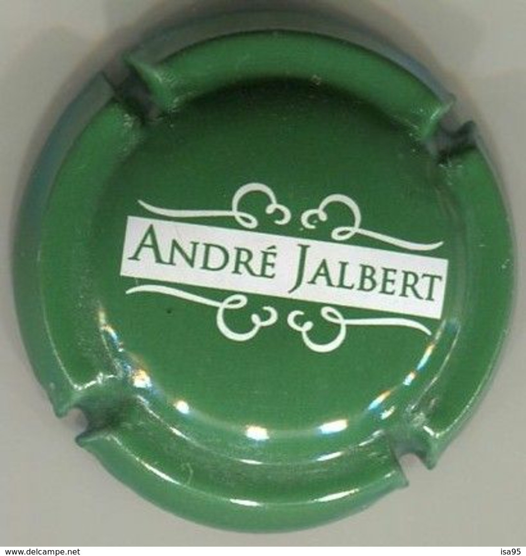 CJ-CAPSULE-CIDRE JALBERT André Vert & Blanc - Other & Unclassified