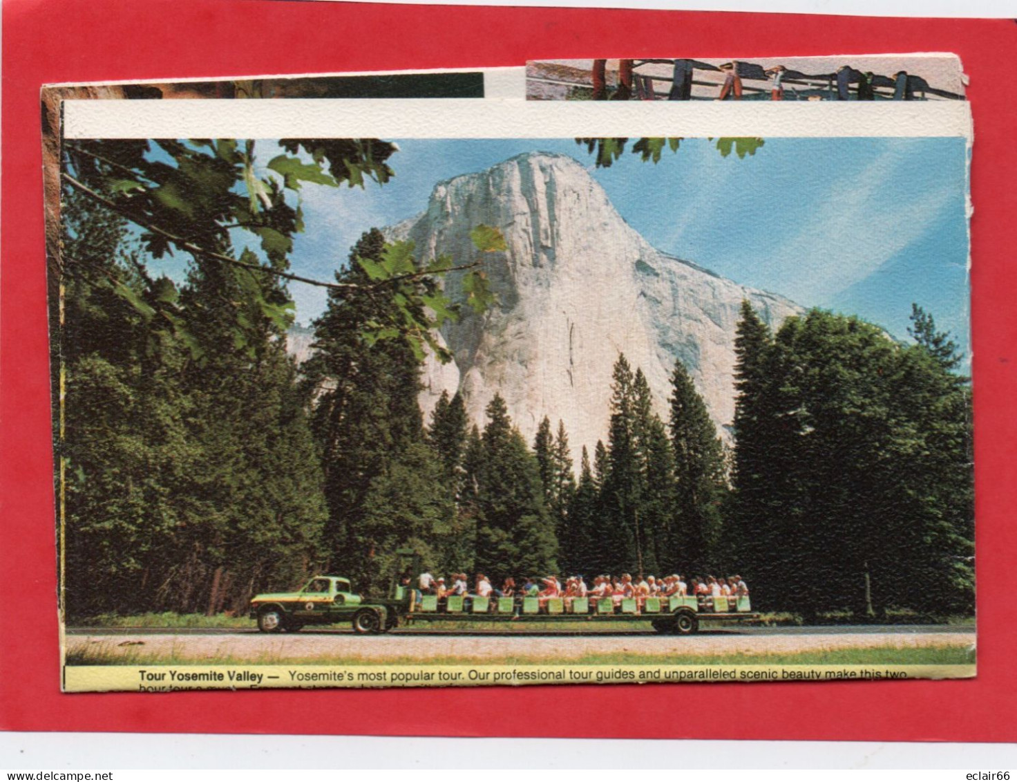 YOSEMITE - CARTE LETTRE DEPLIANT 5 VUES - Tour Yosemite Valley - 1980 -voir Scannes Impeccable - Yosemite