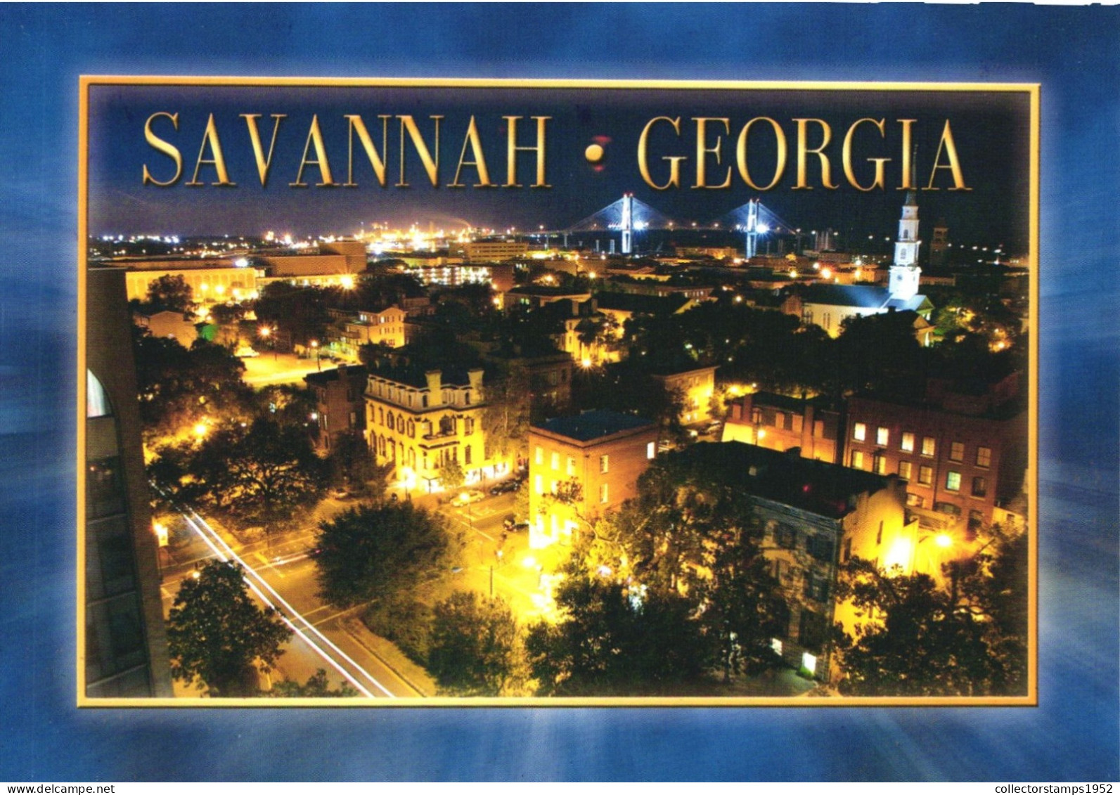 UNITED STATES, GEORGIA, SAVANNAH, PANORAMA, BUILDINGS - Savannah
