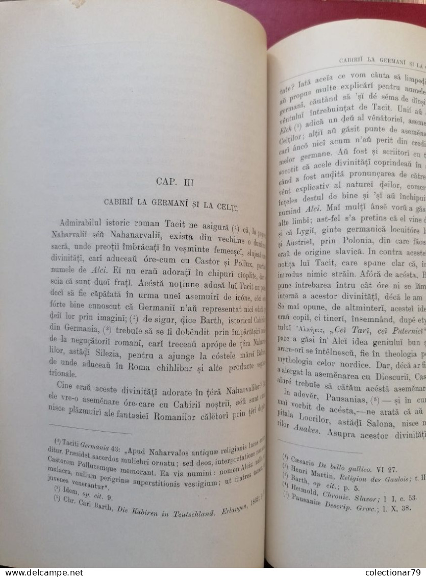 Romania Teohari Antonescu  Cultul Cabirilor în Dacia