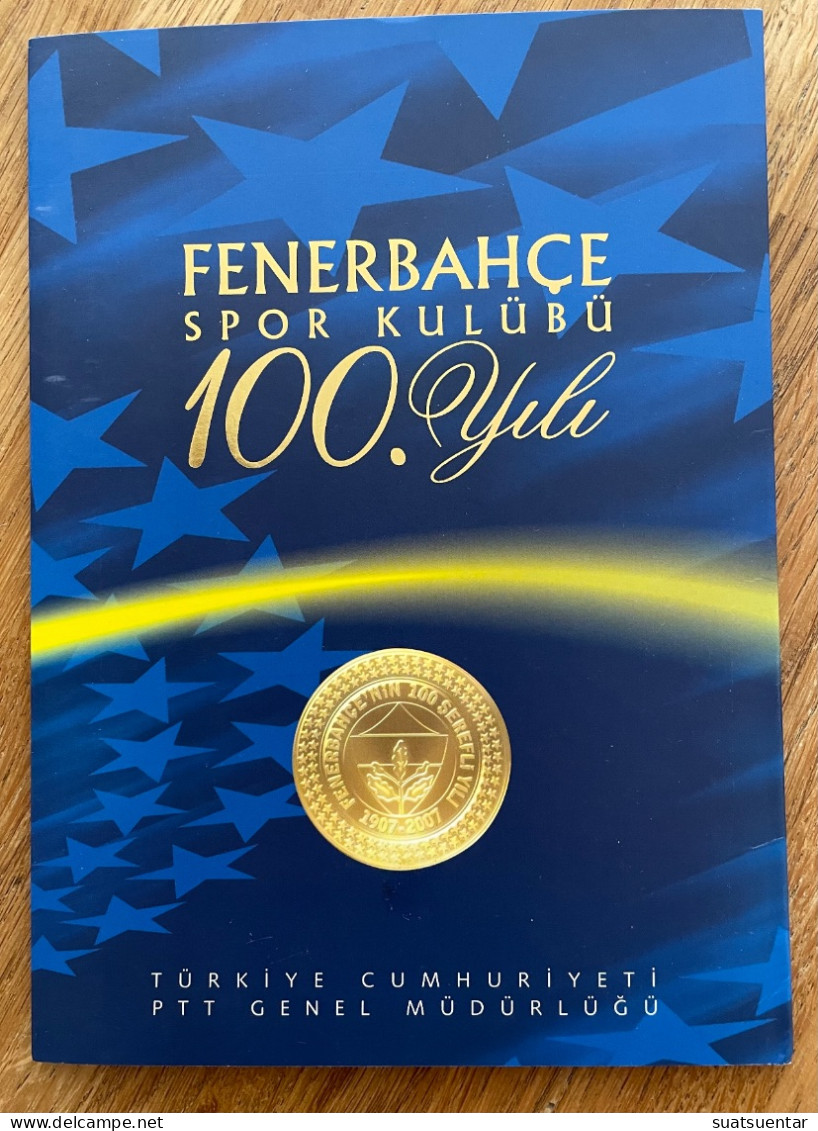 2007 Fenerbahçe 100.Anniversary Special Portfolio - Blocchi & Foglietti