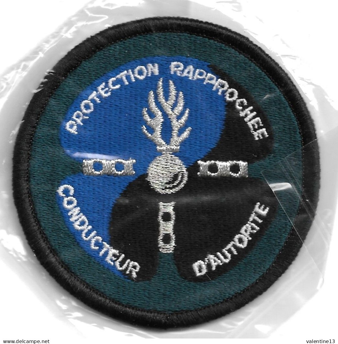 écusson Gendarmerie Nationale Protection Rapprochée, Conducteur D’Autorité - Police & Gendarmerie