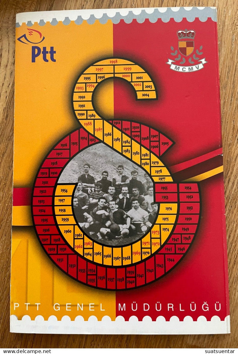 2005 Galatasaray 100. Anniversary Special Folder - Hojas Bloque