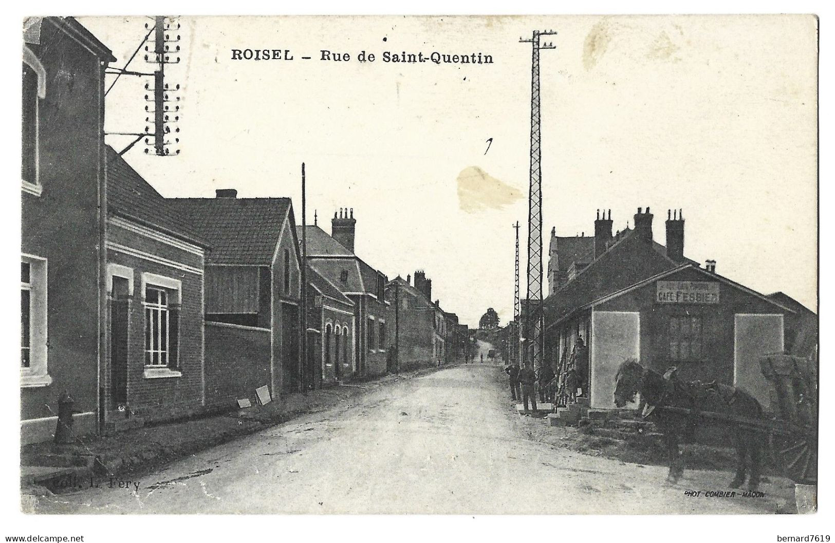 80  Roisel  -  Rue De Saint  Quentin - Roisel