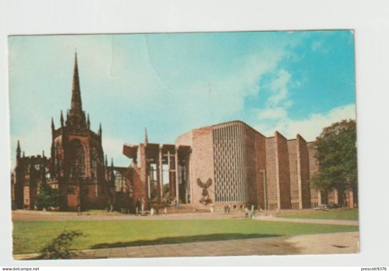 Coventry Cathedral Old & New -   Unused Postcard   - UK24 - Coventry
