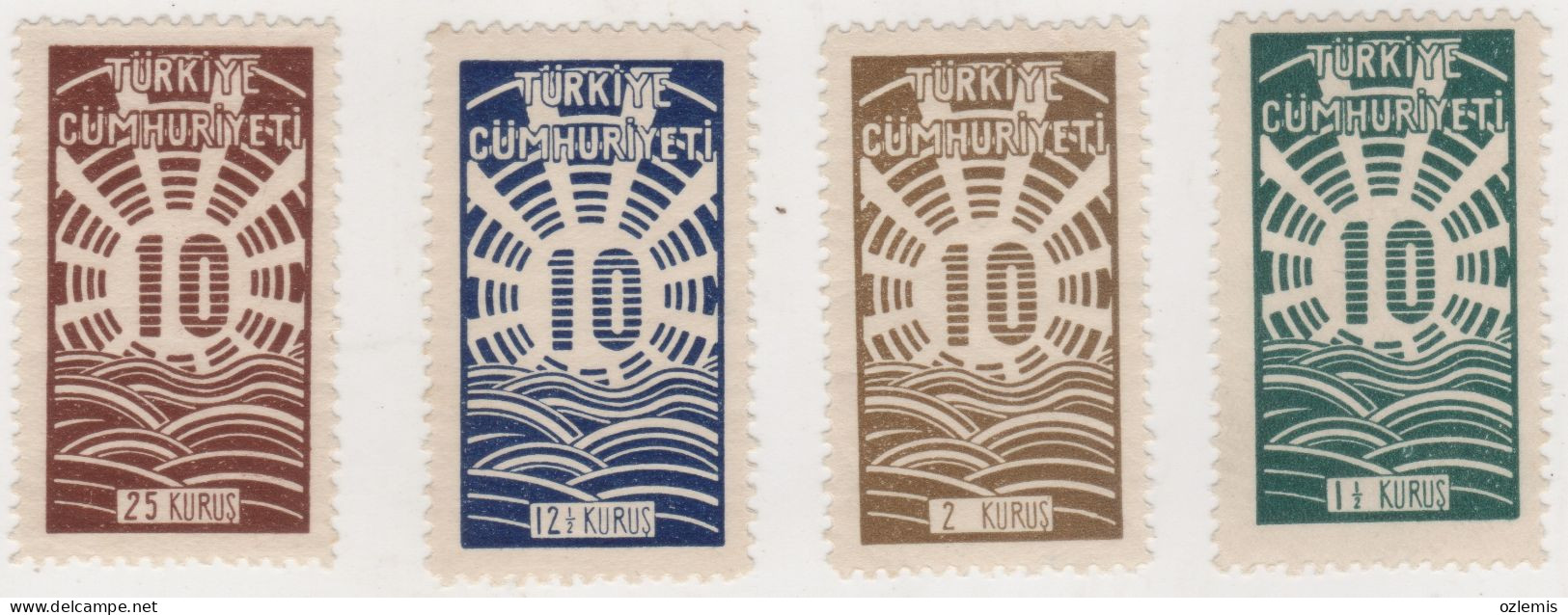 TURKEY,TURKEI,TURQUIE ,1933 ,COMMEMORATIVE STAMPS FOR THE 100TH ANIVERSARY OF THE REPUBLIC,,,STAMP,MNH - Unused Stamps