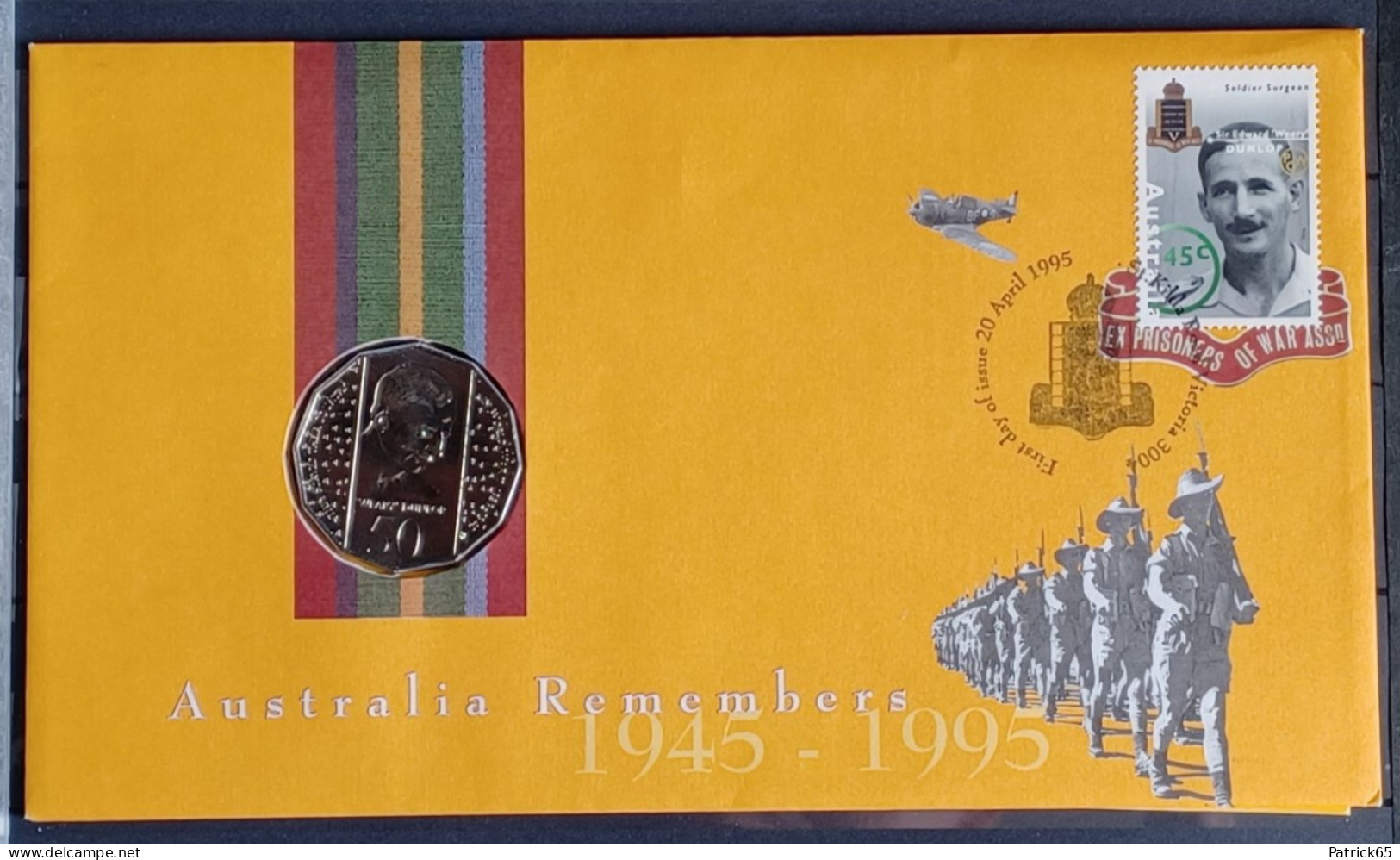 Australié Jaar 1995 Australia Remembers F.D.C. Yv.nr.1430 (See Description) 5 Scans - Storia Postale