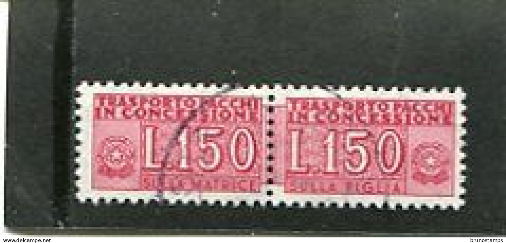 ITALY/ITALIA - 1968  150 L  PACCHI IN CONCESSIONE  FINE USED - Consigned Parcels