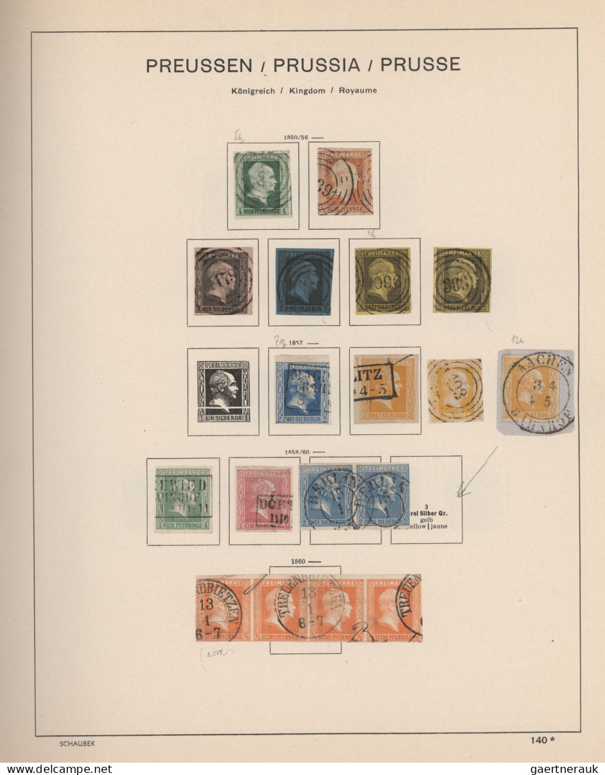 Nachlässe: 1872/1974 Ca., Original Belassener Nachlass Ab Altdeutschland Bayern - Mezclas (min 1000 Sellos)