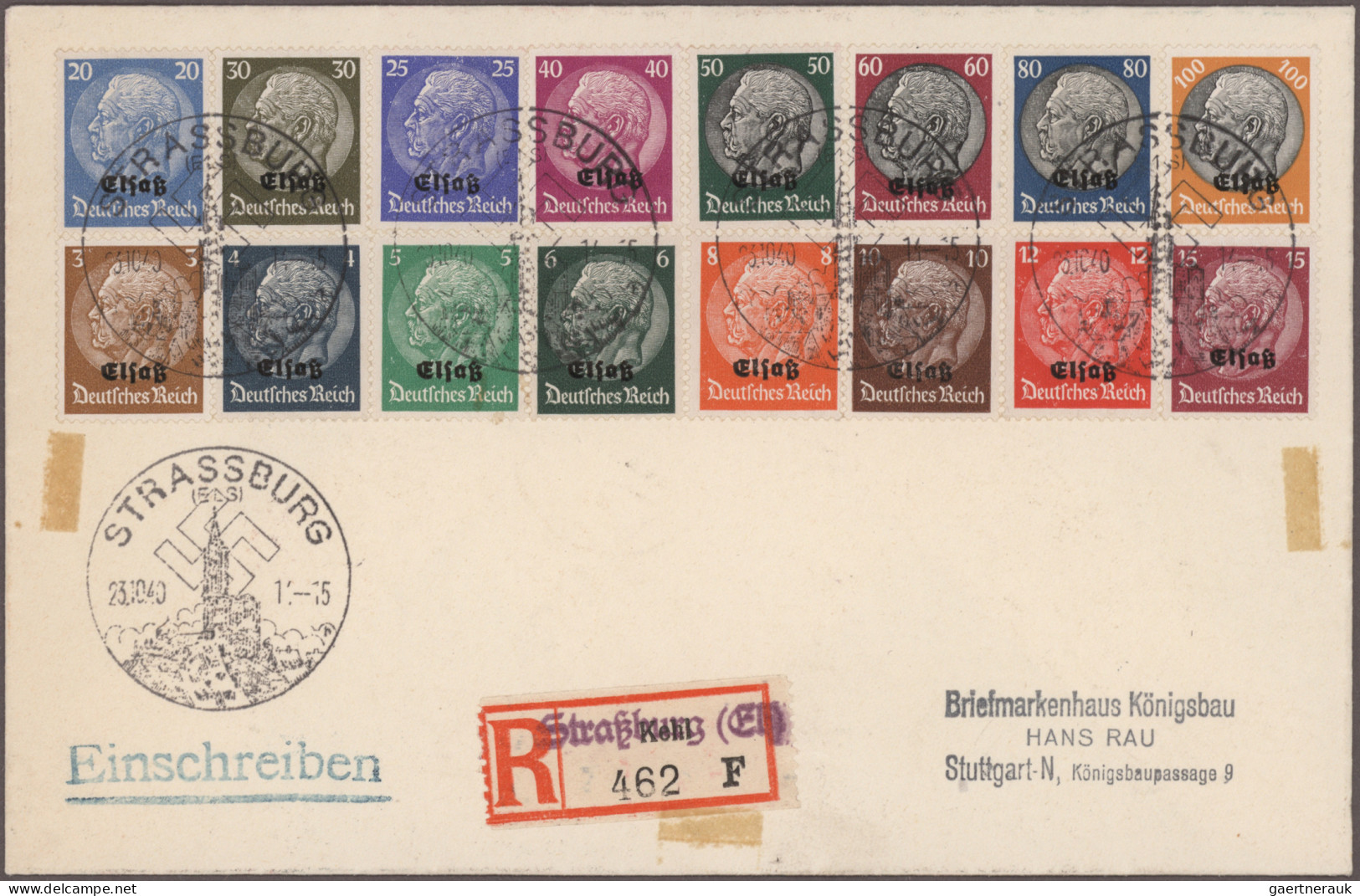 Nachlässe: 1872/1974 ca., original belassener Nachlass ab Altdeutschland Bayern