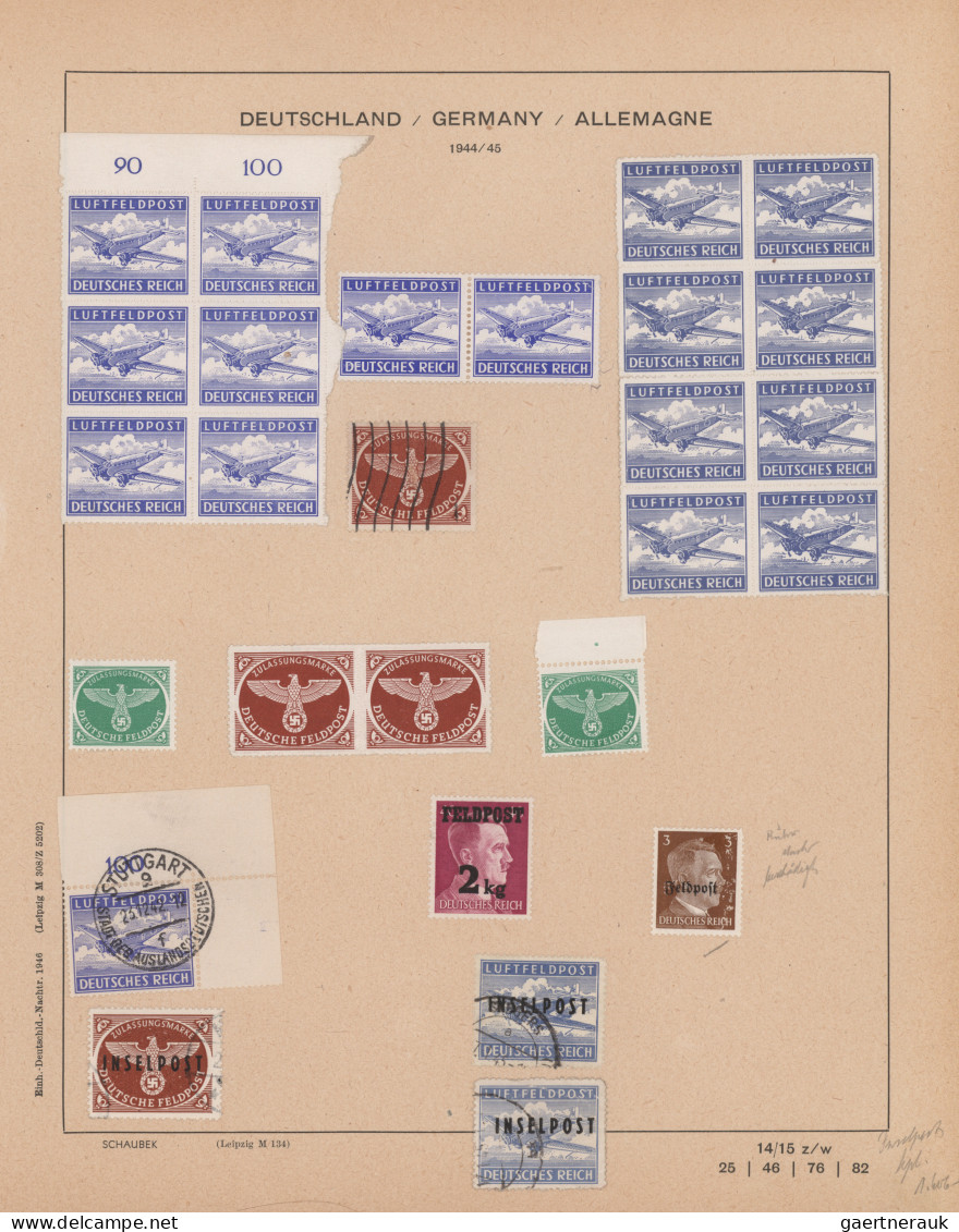 Nachlässe: 1872/1974 ca., original belassener Nachlass ab Altdeutschland Bayern