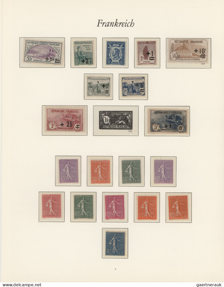 Nachlässe: 1872/1970 ca., Nachlass verschiedener Länderteilsammlungen in Borek F
